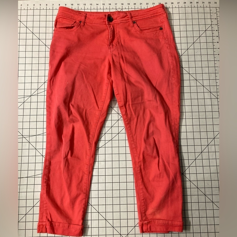 Kut From The Kloth Women’s Hot Pink Size 10 Crop Pants